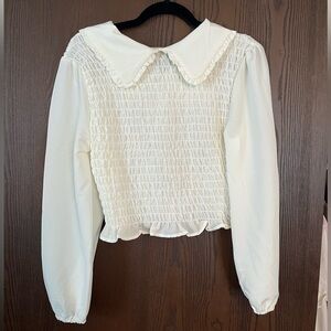 Francesca’s Ruffle Collar Blouse
